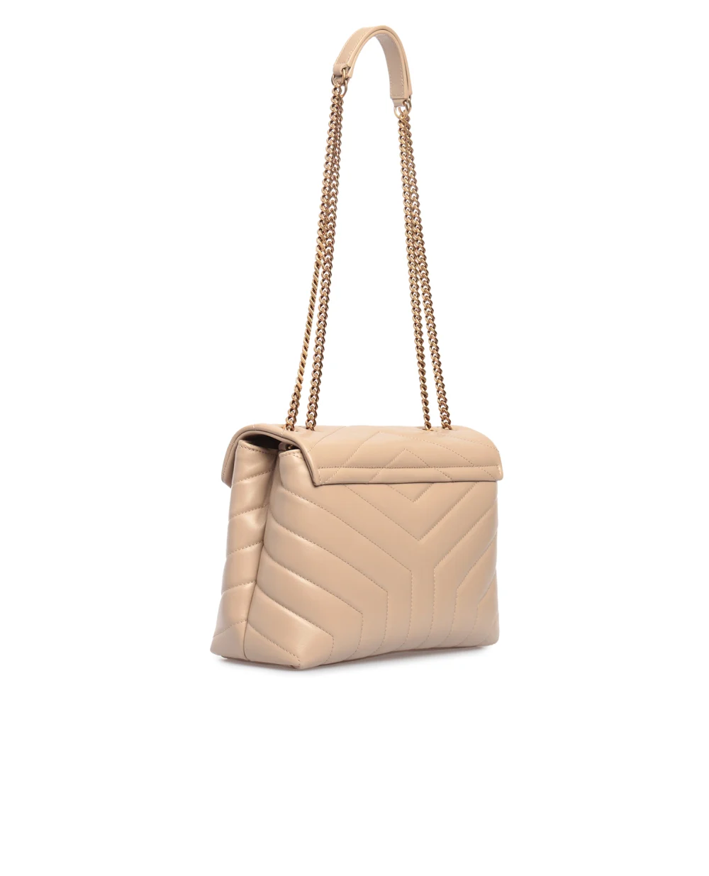 Кожаная сумка Loulou Small Saint Laurent 494699-DV727-, розовый цвет • Купить в интернет-магазине Kameron