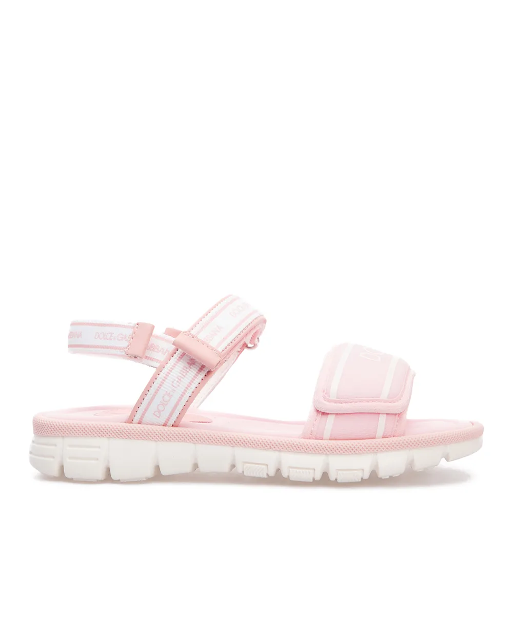 Сандалии Dolce&Gabbana Kids DA0970-AO260-S, розовый цвет • Купить в интернет-магазине Kameron