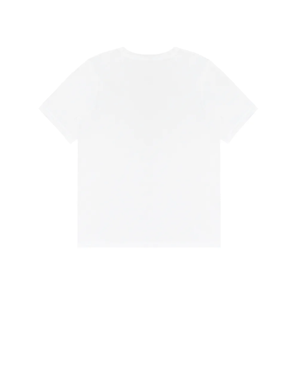 Детская футболка Dolce&Gabbana Kids L4JTDM-G7BDG-S, белый цвет • Купить в интернет-магазине Kameron