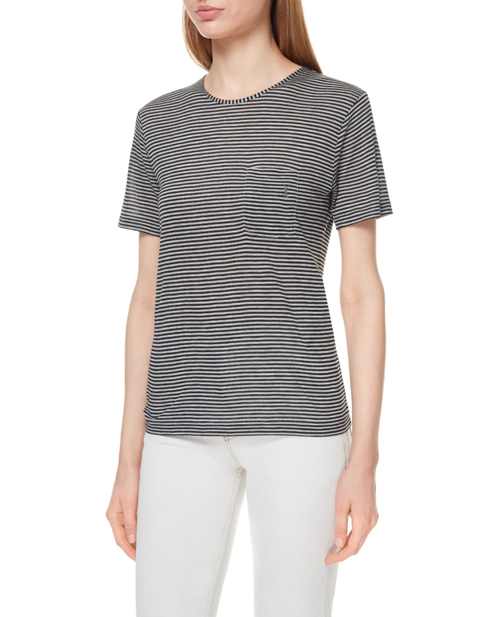 Футболка Saint Laurent 647325-Y36BC, разноцветный цвет • Купить в интернет-магазине Kameron