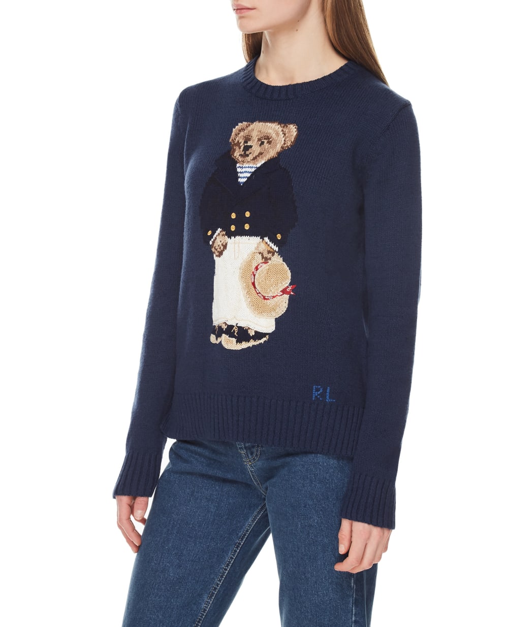 Джемпер Polo Ralph Lauren 211827666001, синий цвет • Купить в интернет-магазине Kameron