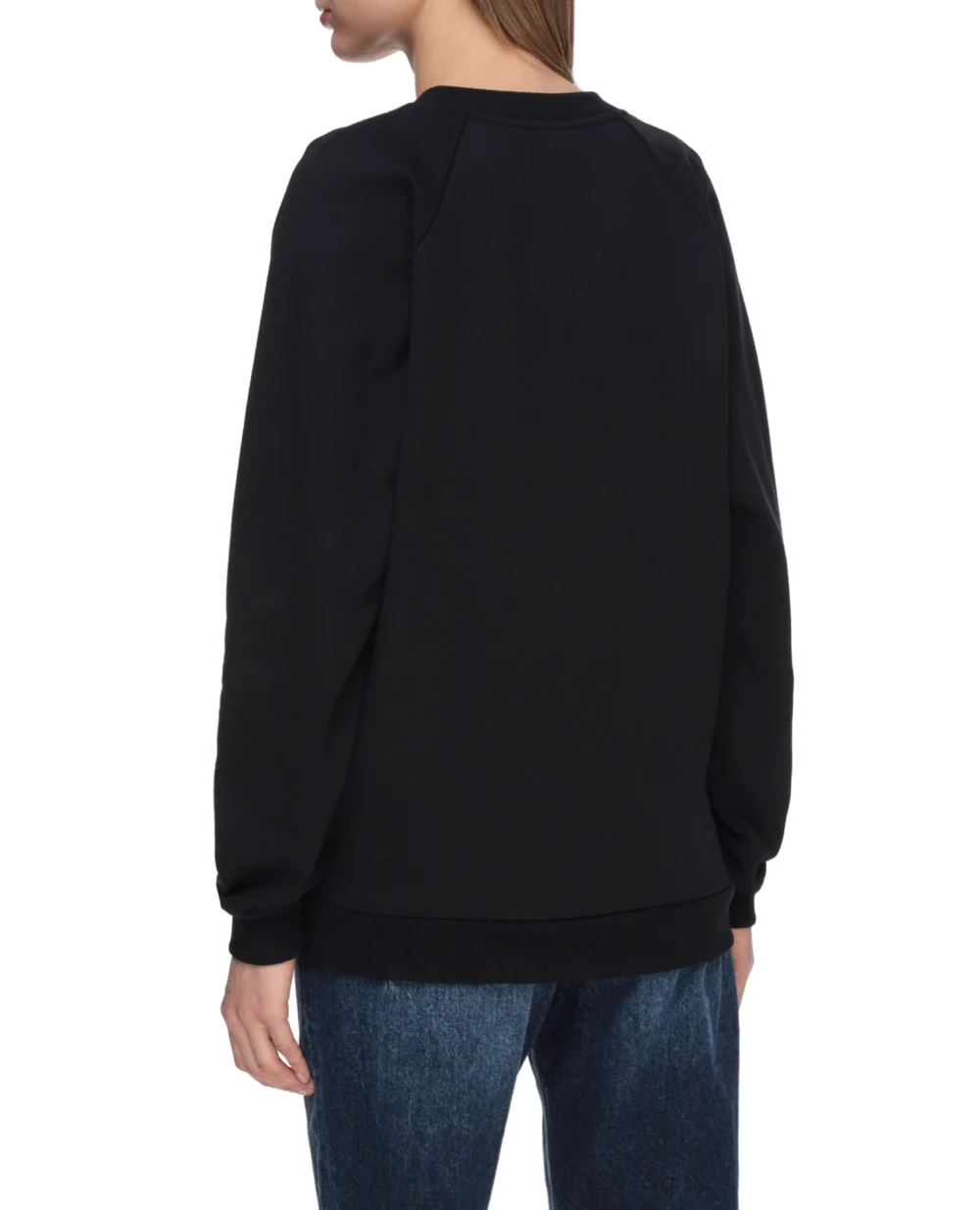Свитшот Balmain VF13691B014, черный цвет • Купить в интернет-магазине Kameron