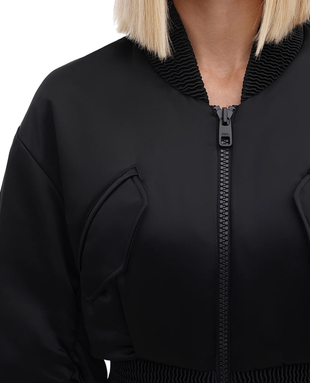Бомбер Dolce&Gabbana F9M39T-HUMBZ, черный цвет • Купить в интернет-магазине Kameron