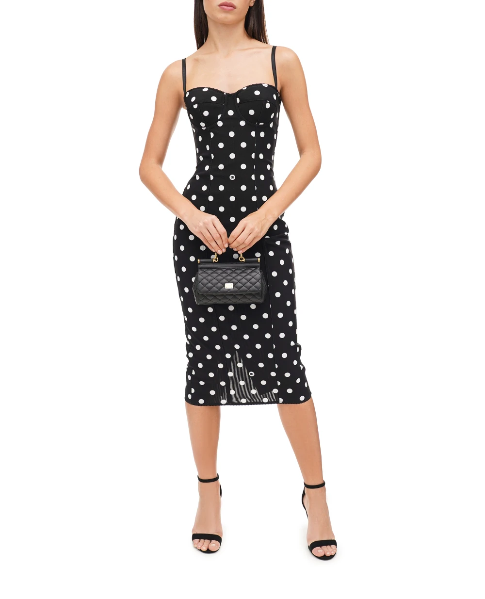 Шкіряна сумка Sicily Small Dolce&Gabbana BB7116-AV967, чорний колір • Купити в інтернет-магазині Kameron
