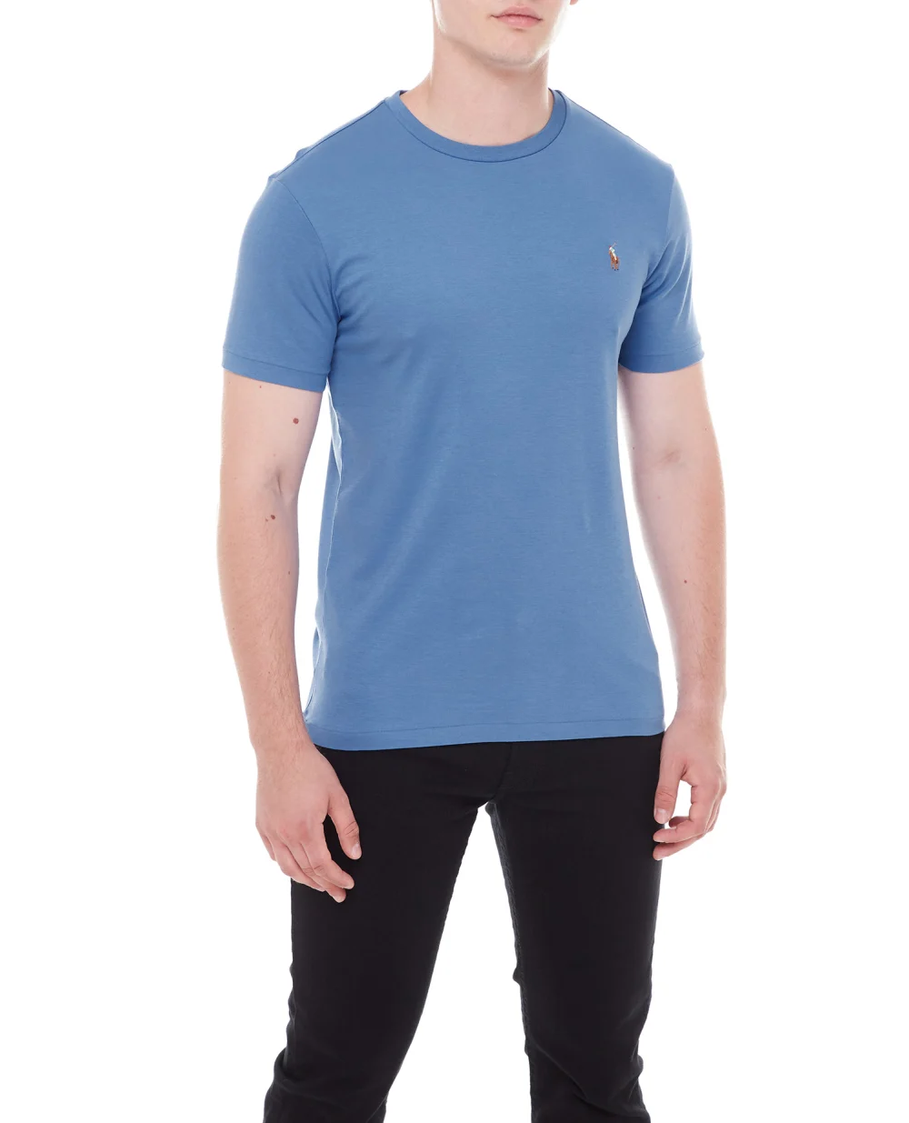 Футболка Polo Ralph Lauren 710740727066, синий цвет • Купить в интернет-магазине Kameron