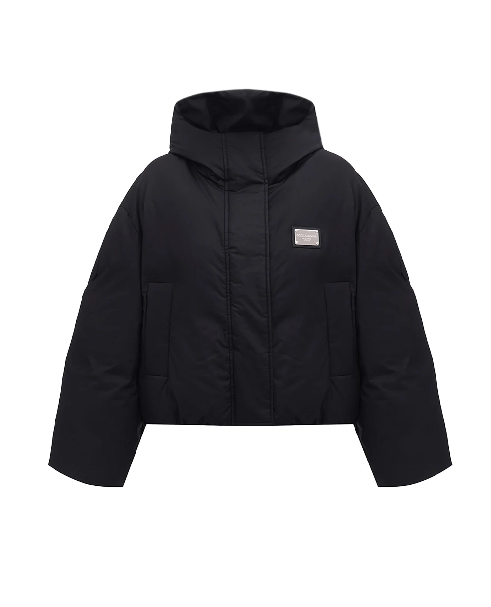Пуховик Dolce&Gabbana F9R12T-GDBVL, черный цвет • Купить в интернет-магазине Kameron