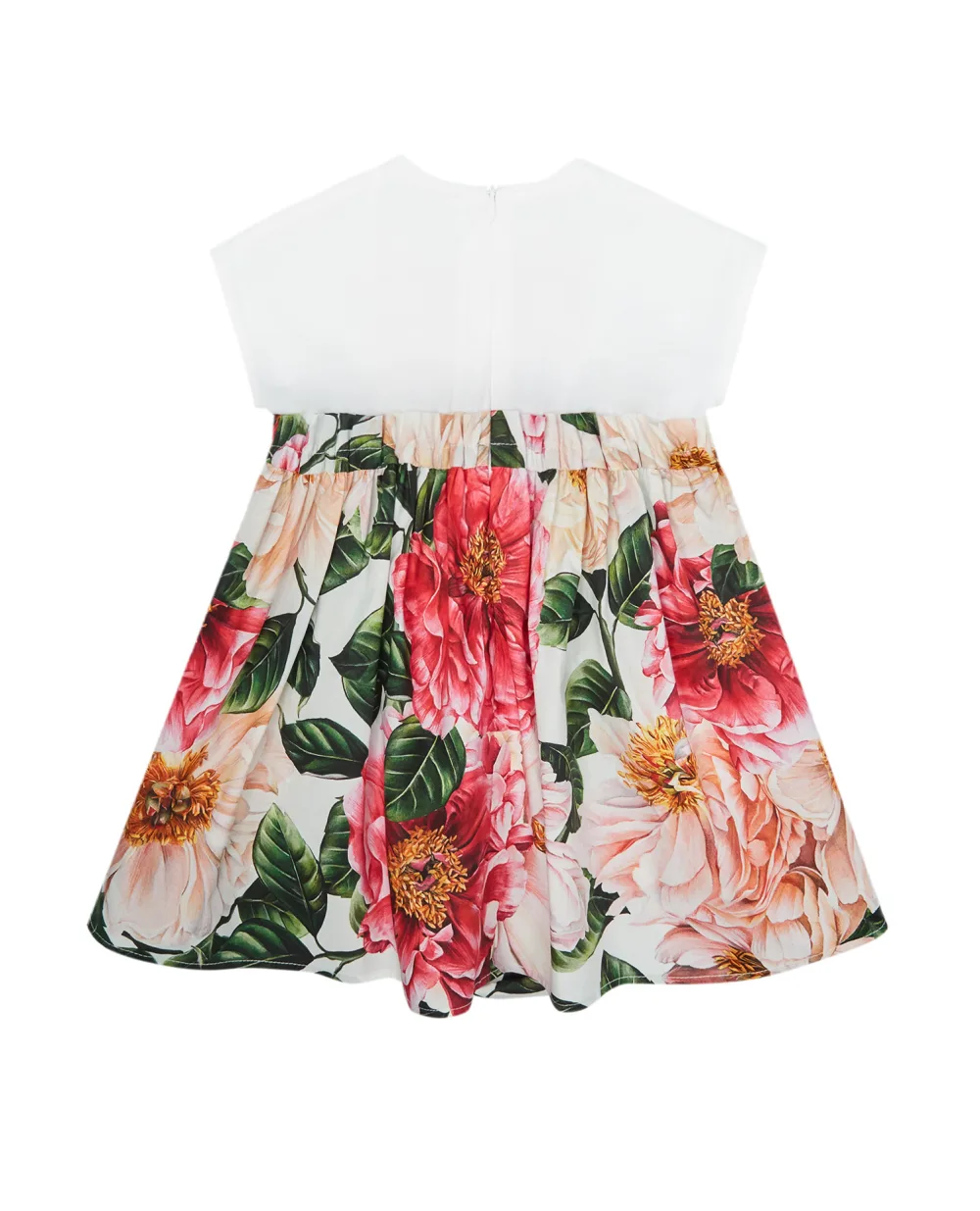 Платье Dolce&Gabbana Kids L2JD1R-G7YFA, разноцветный цвет • Купить в интернет-магазине Kameron