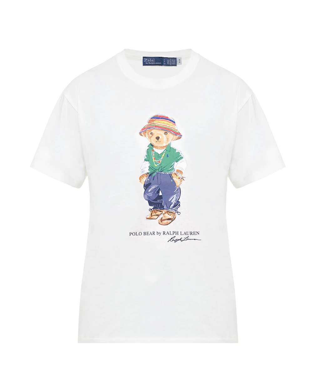 Футболка Polo Bear Polo Ralph Lauren 211935615001, белый цвет • Купить в интернет-магазине Kameron
