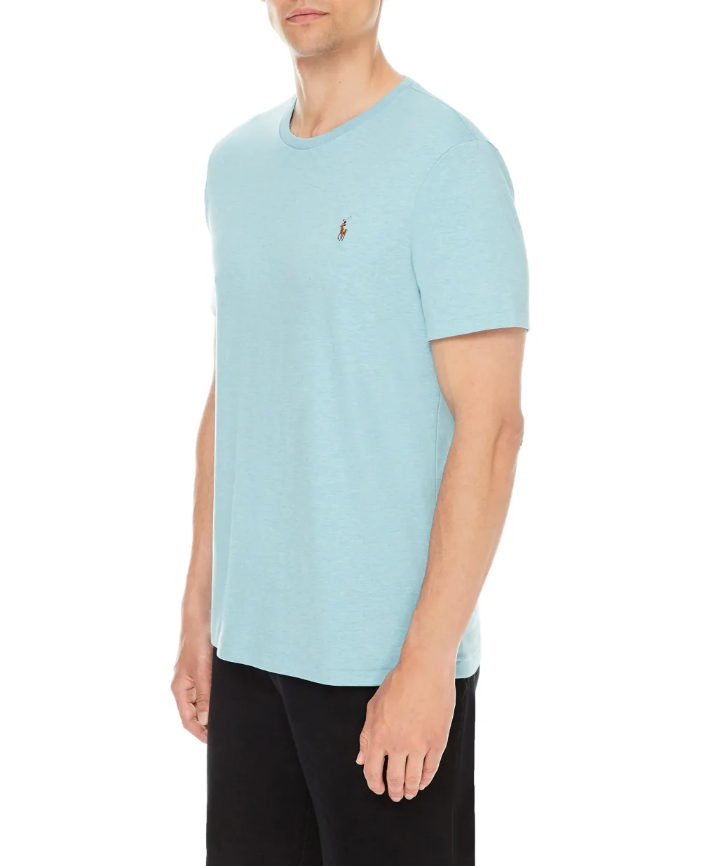 Футболка Polo Ralph Lauren 710740727036, голубой цвет • Купить в интернет-магазине Kameron
