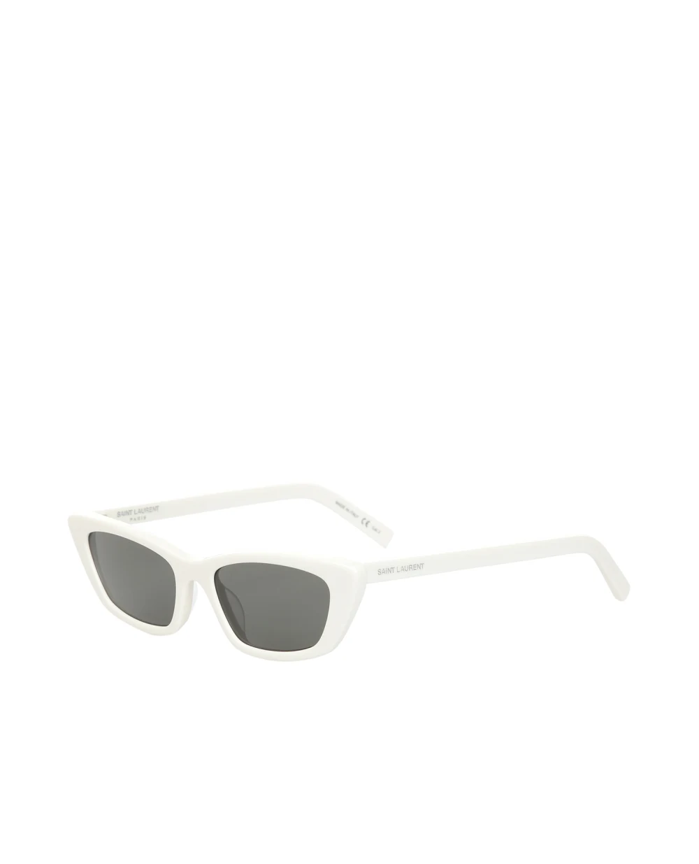 Солнцезащитные очки Saint Laurent 560038-Y9901-, белый цвет • Купить в интернет-магазине Kameron