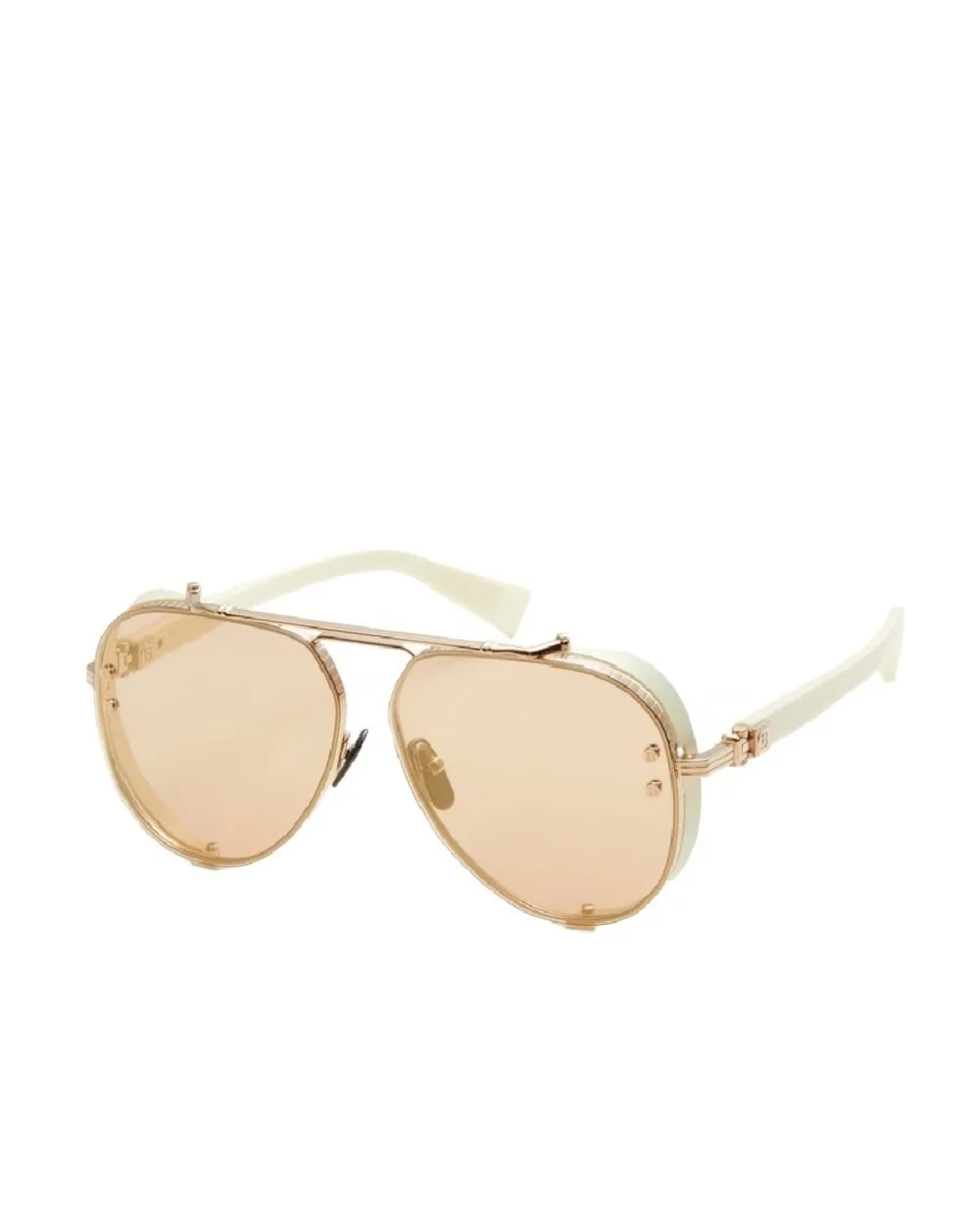 Солнцезащитные очки Capitaine Balmain BPS-125C-62, золотой цвет • Купить в интернет-магазине Kameron