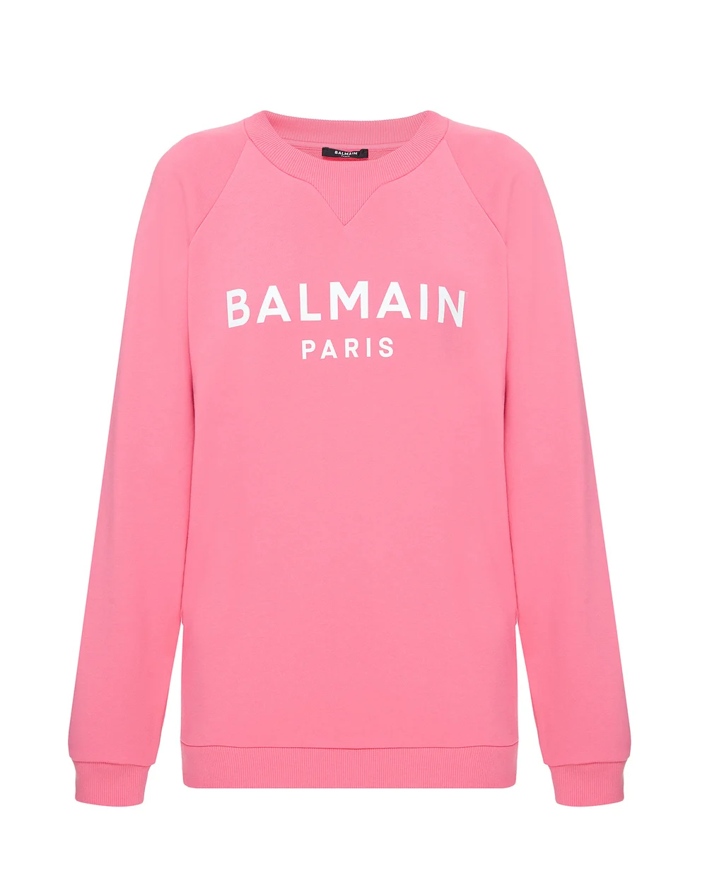 Свитшот Balmain VF13691B002-S, розовый цвет • Купить в интернет-магазине Kameron