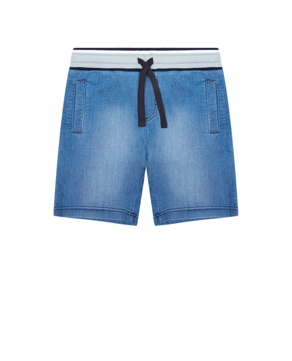 шорты Dolce&Gabbana Kids L4JQD4-G7YDZ-B, голубой цвет • Купить в интернет-магазине Kameron