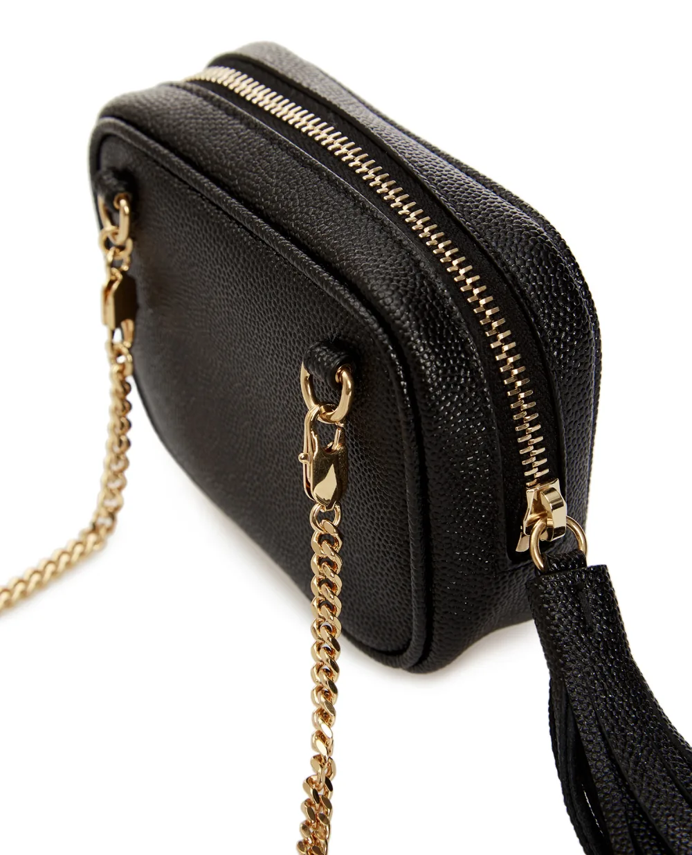 Кожаная сумка  Baby Lou Saint Laurent 657495-1GF01, черный цвет • Купить в интернет-магазине Kameron