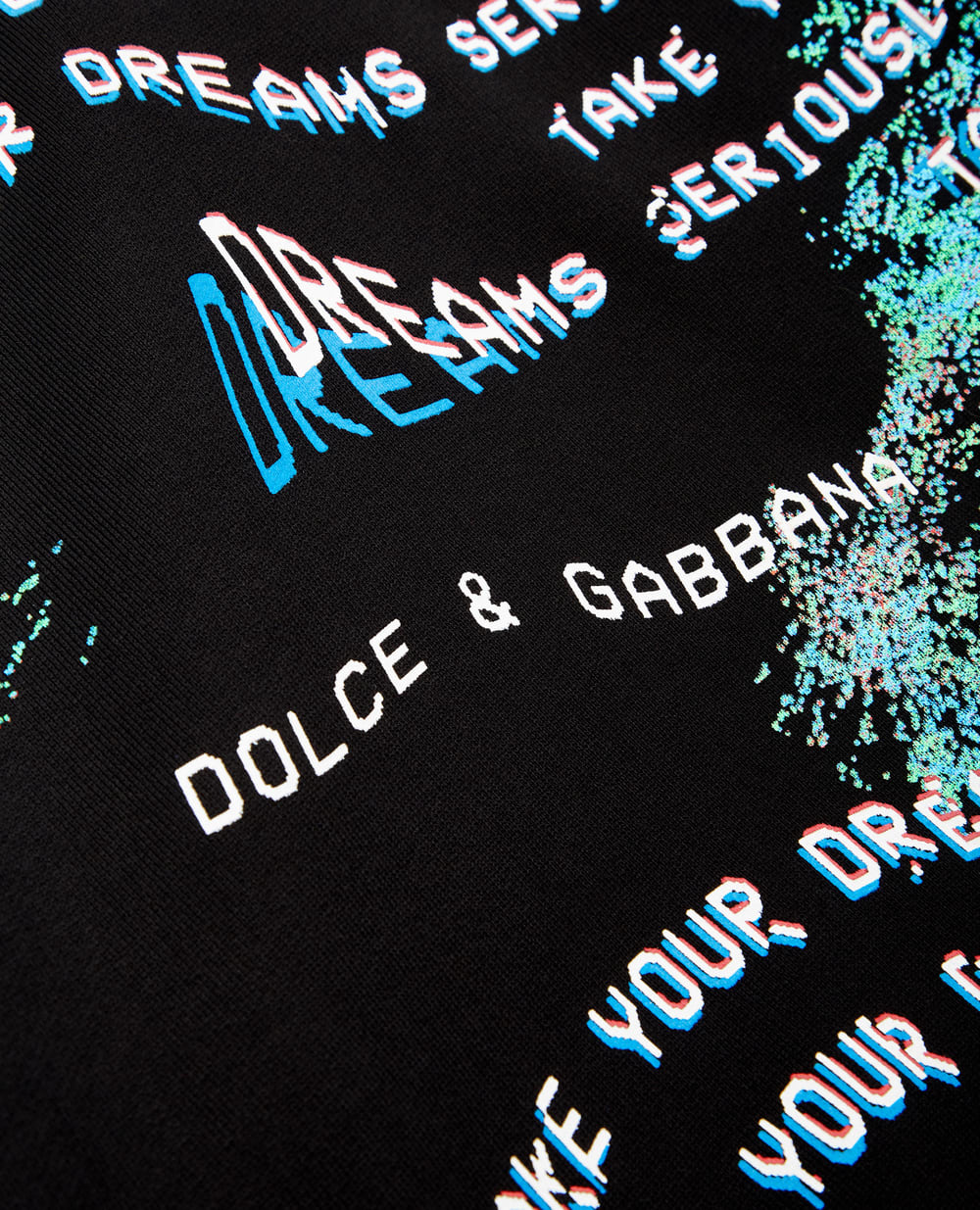 Худи Dolce&Gabbana Kids L4JWBY-G7BMH-B, черный цвет • Купить в интернет-магазине Kameron
