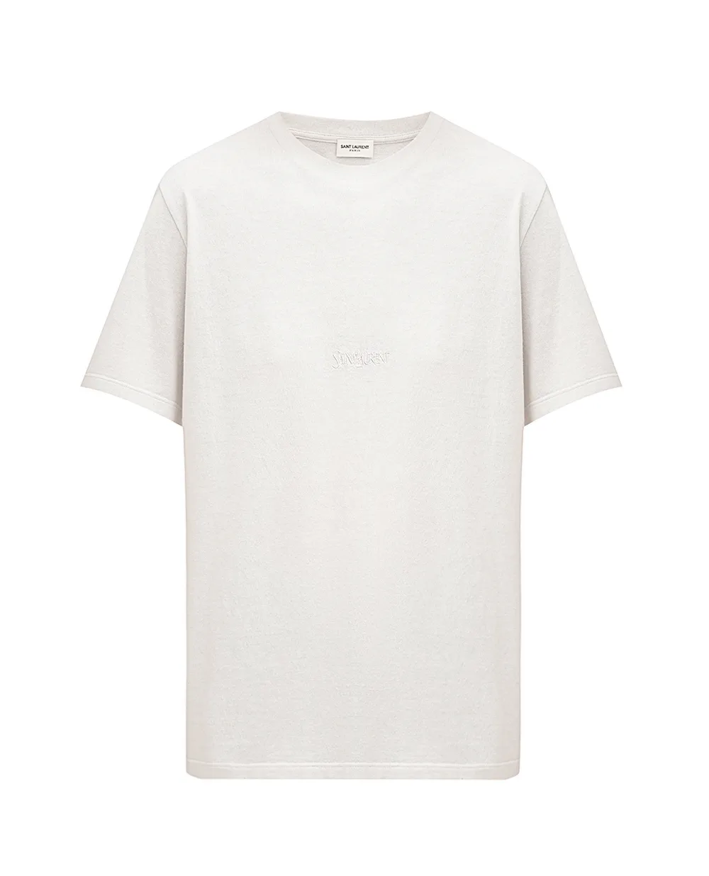 Футболка Saint Laurent 747125-YB2XE, серый цвет • Купить в интернет-магазине Kameron
