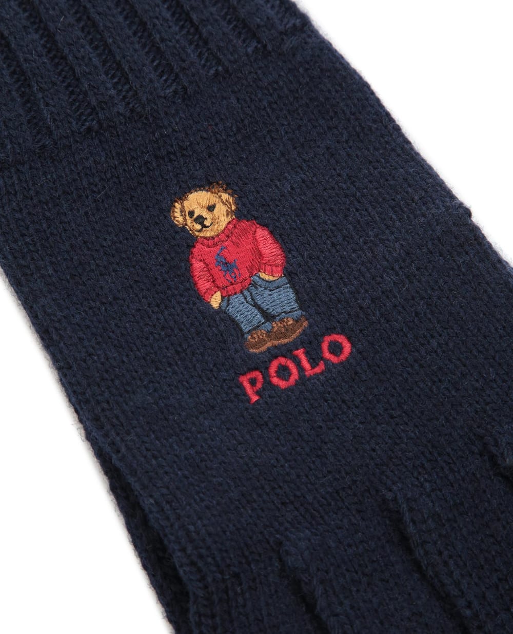 Перчатки Polo Ralph Lauren 778083001, синий цвет • Купить в интернет-магазине Kameron