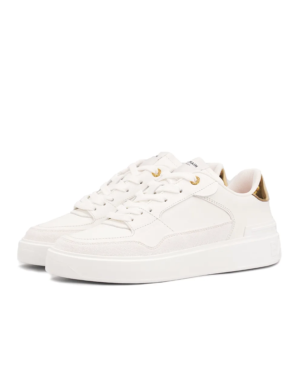 Кеды B-Court Flip-Calf Balmain DN1VI727LTCM, белый цвет • Купить в интернет-магазине Kameron