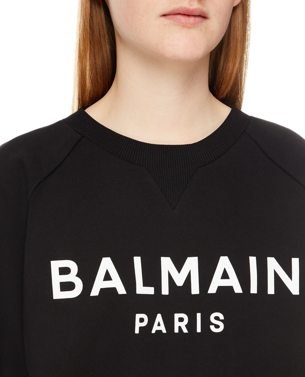Свитшот Balmain YF1JQ001BB02, черный цвет • Купить в интернет-магазине Kameron