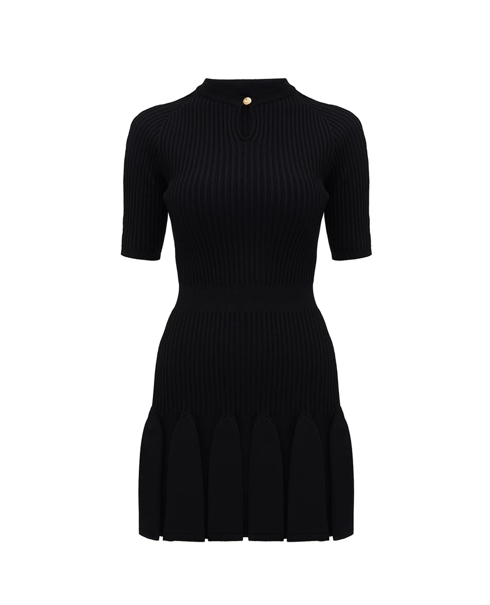 Сукня Balmain DF1R7092KG36, чорний колір • Купити в інтернет-магазині Kameron