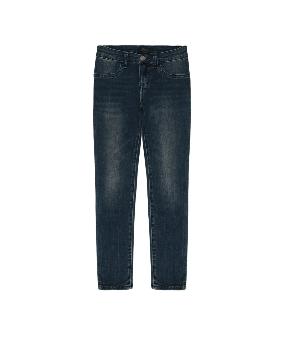 Детские джинсы The Aubrie Legging Polo Ralph Lauren Kids 313701770001, синий цвет • Купить в интернет-магазине Kameron