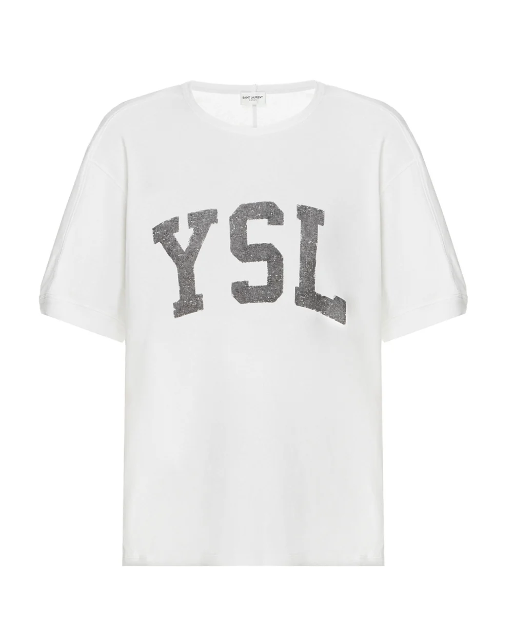 Футболка Saint Laurent 672370-Y36JG, белый цвет • Купить в интернет-магазине Kameron