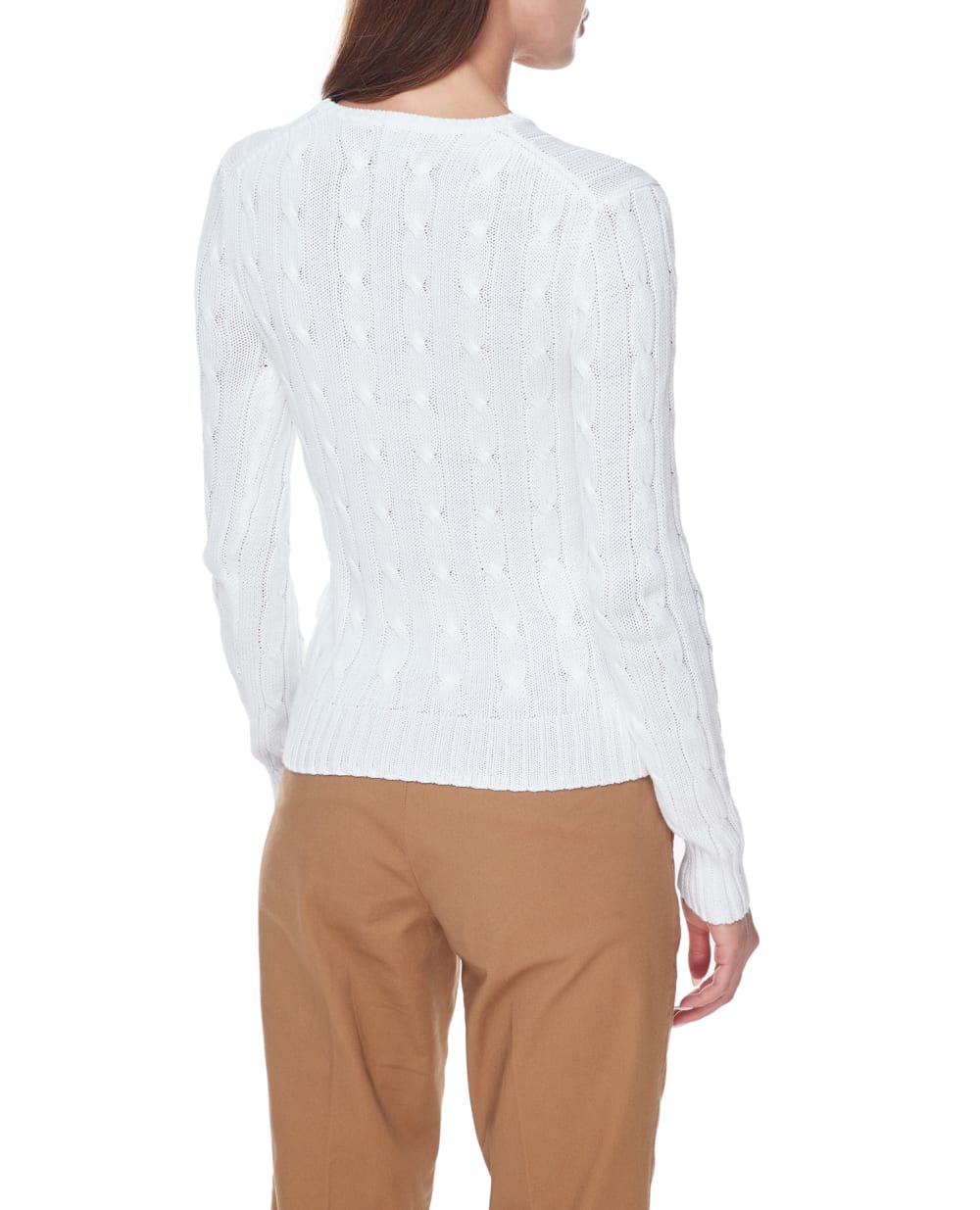 Джемпер Polo Ralph Lauren 211891640001, белый цвет • Купить в интернет-магазине Kameron