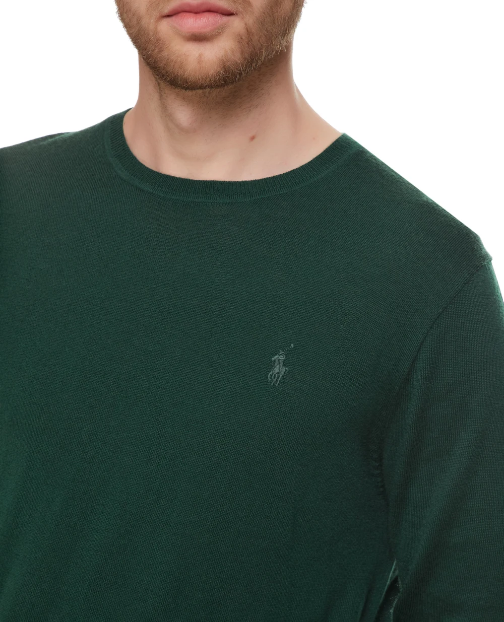 Шерстяной джемпер Polo Ralph Lauren 710714346022, зеленый цвет • Купить в интернет-магазине Kameron