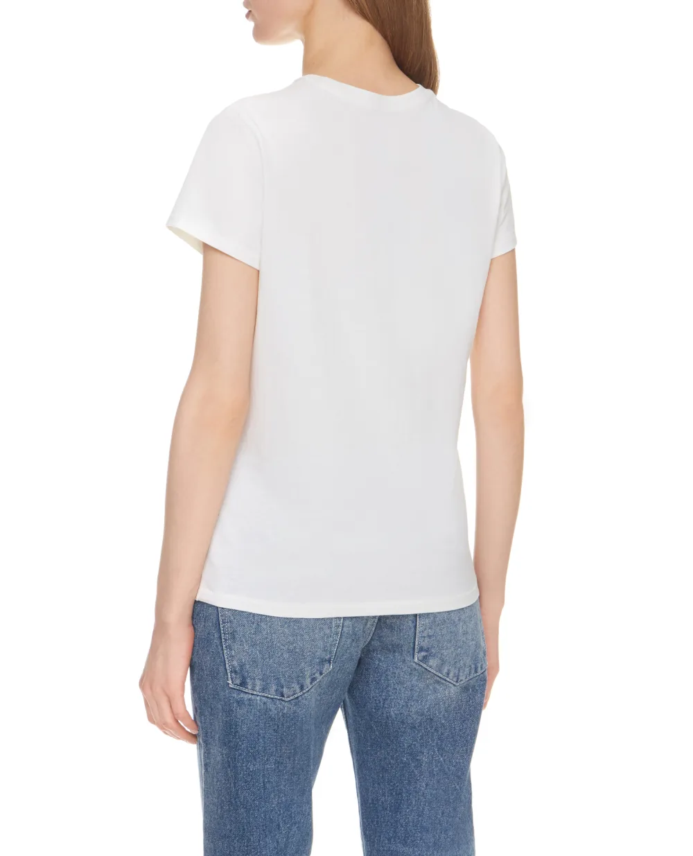 Футболка Polo Ralph Lauren 211827902001, белый цвет • Купить в интернет-магазине Kameron