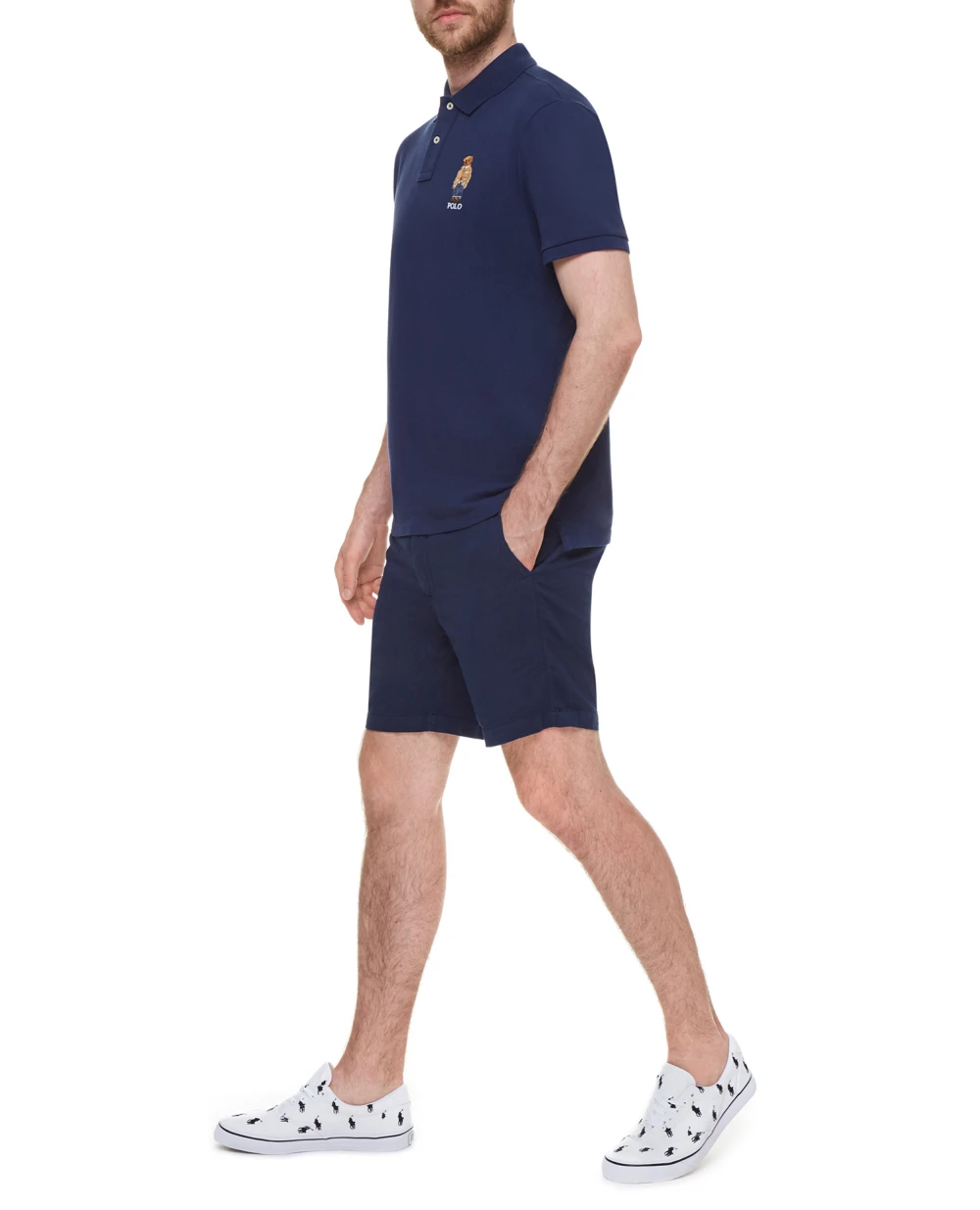 Поло Polo Ralph Lauren 710829164005, синий цвет • Купить в интернет-магазине Kameron