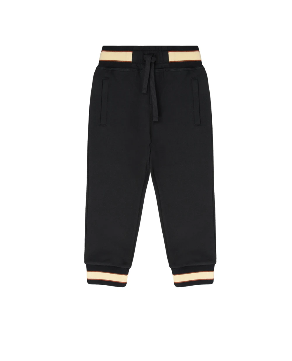 Спортивные брюки Dolce&Gabbana Kids L4JPBU-G7XJS-B, черный цвет • Купить в интернет-магазине Kameron