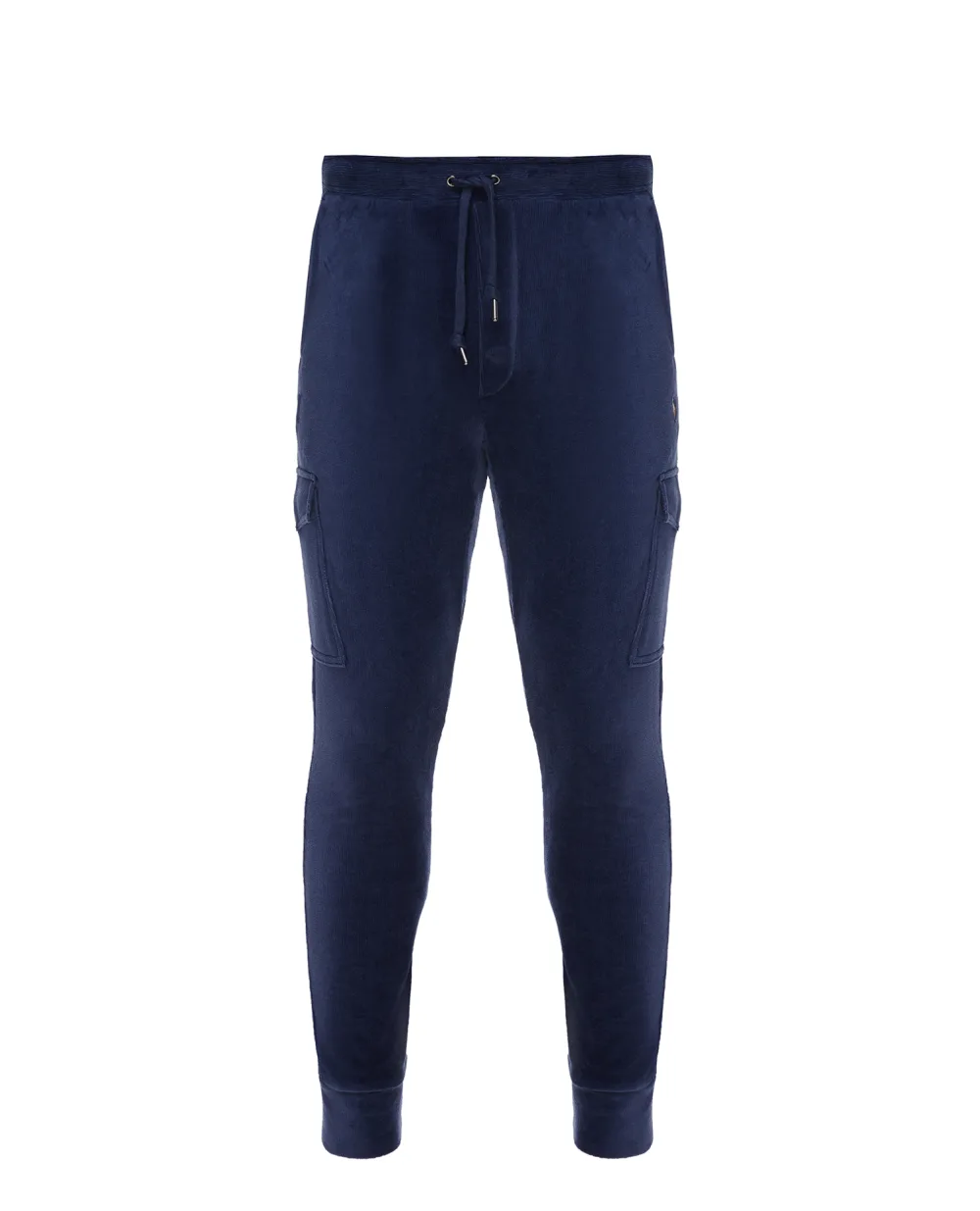 Вельветовые спортивные брюки Polo Ralph Lauren 710877156004, темно-синий цвет • Купить в интернет-магазине Kameron