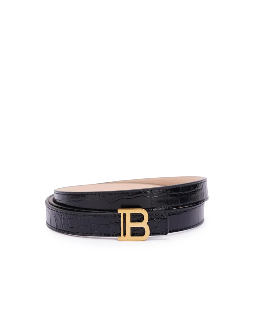 Ремень Balmain BN1WJ000LVCW, черный цвет • Купить в интернет-магазине Kameron