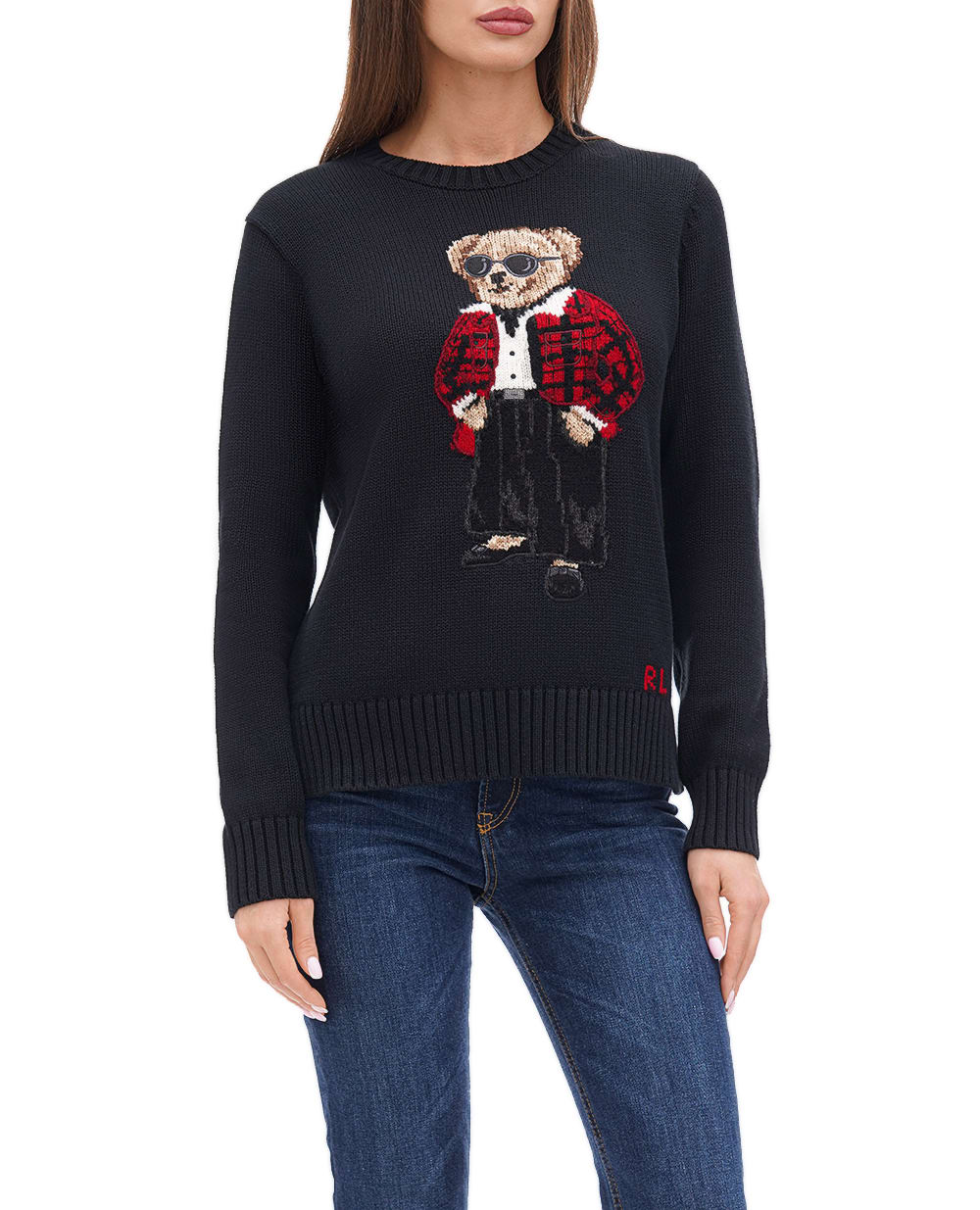 Джемпер Polo Bear Polo Ralph Lauren 211916174001, черный цвет • Купить в интернет-магазине Kameron