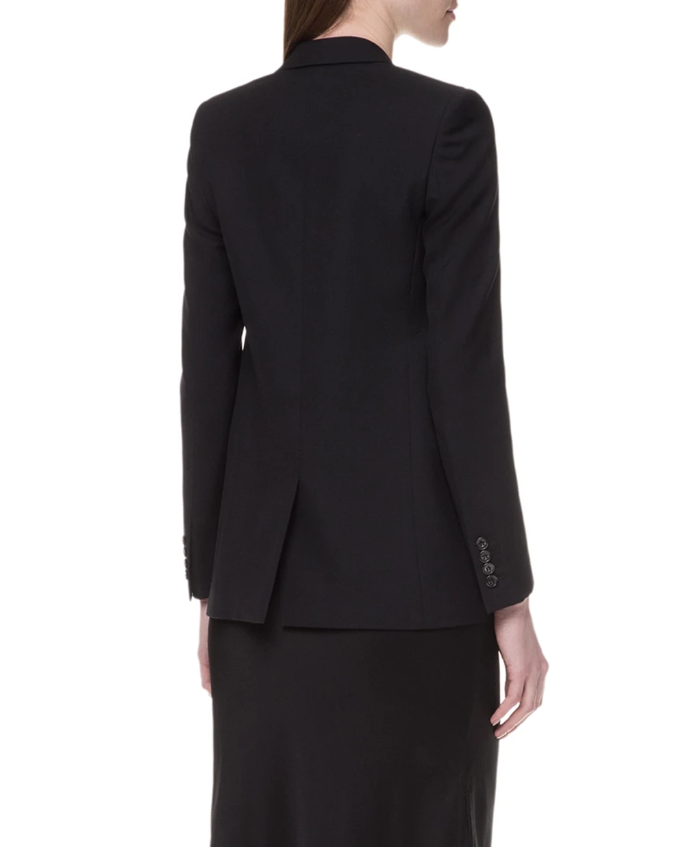 Шерстяной жакет Saint Laurent 517740-Y404W-, черный цвет • Купить в интернет-магазине Kameron
