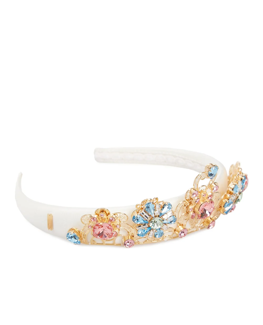 Обруч Dolce&Gabbana Kids WHM2J6-W1111, белый цвет • Купить в интернет-магазине Kameron
