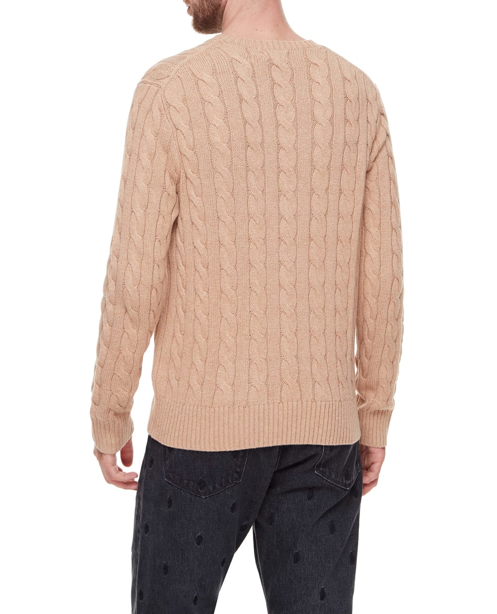 Джемпер Polo Ralph Lauren 710775885014, бежевый цвет • Купить в интернет-магазине Kameron