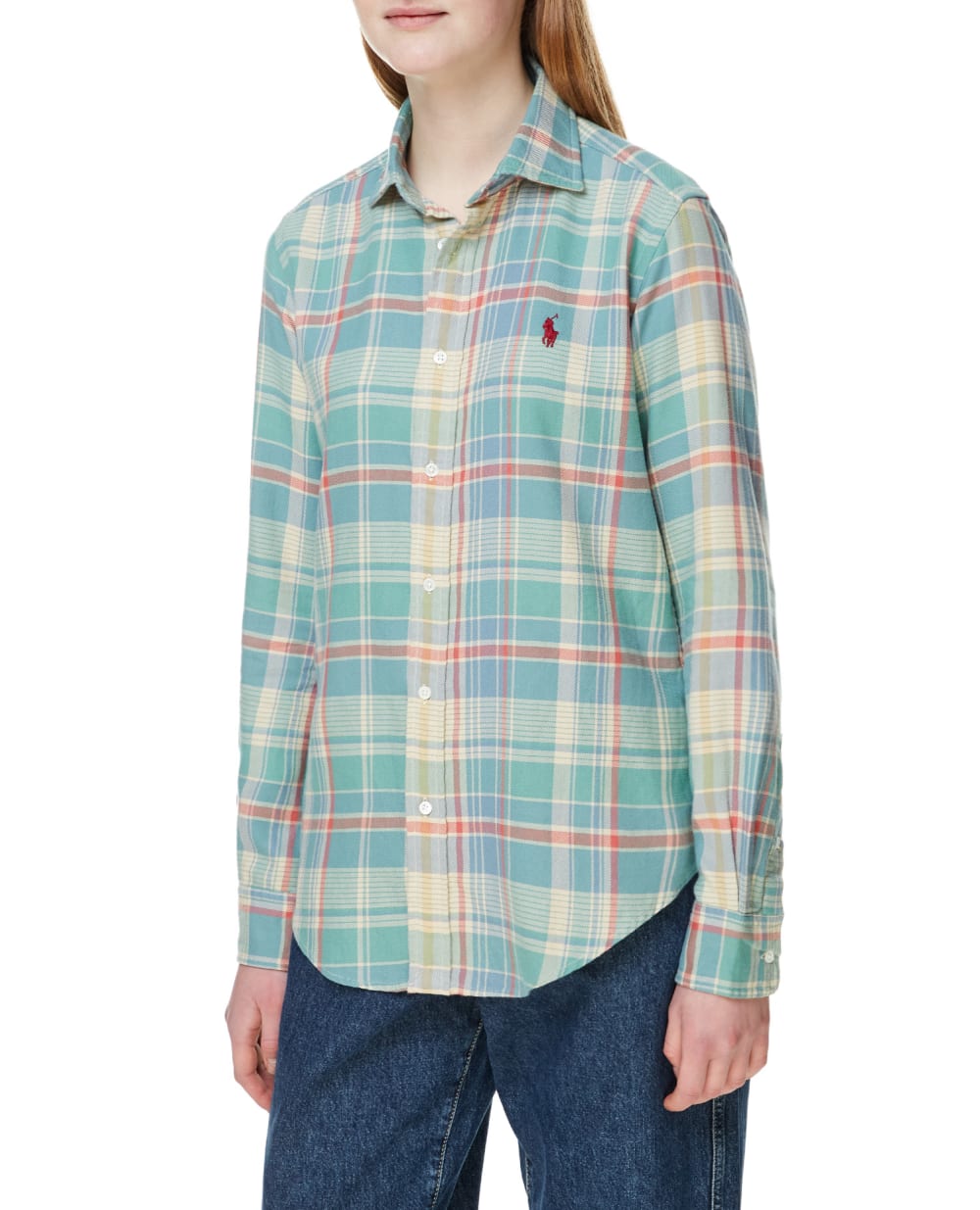 Рубашка Polo Ralph Lauren 211874043001, синий цвет • Купить в интернет-магазине Kameron