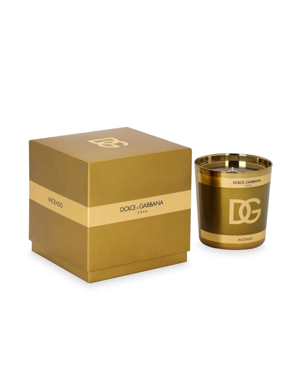 Свеча Dolce&Gabbana TCC087-TCAIV, золотой цвет • Купить в интернет-магазине Kameron