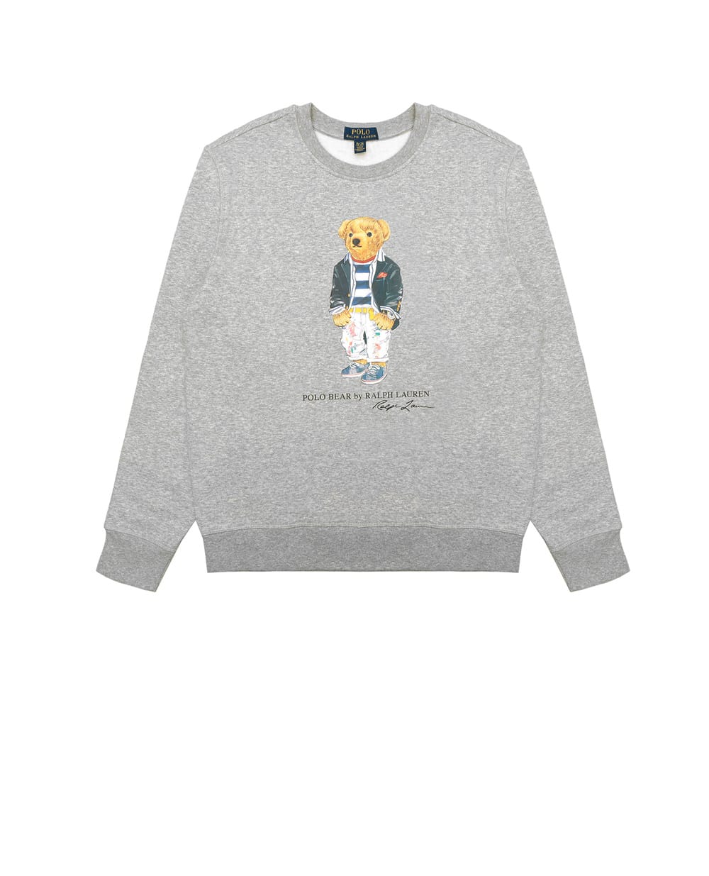 Свитшот Polo Ralph Lauren Kids 321858888002, серый цвет • Купить в интернет-магазине Kameron