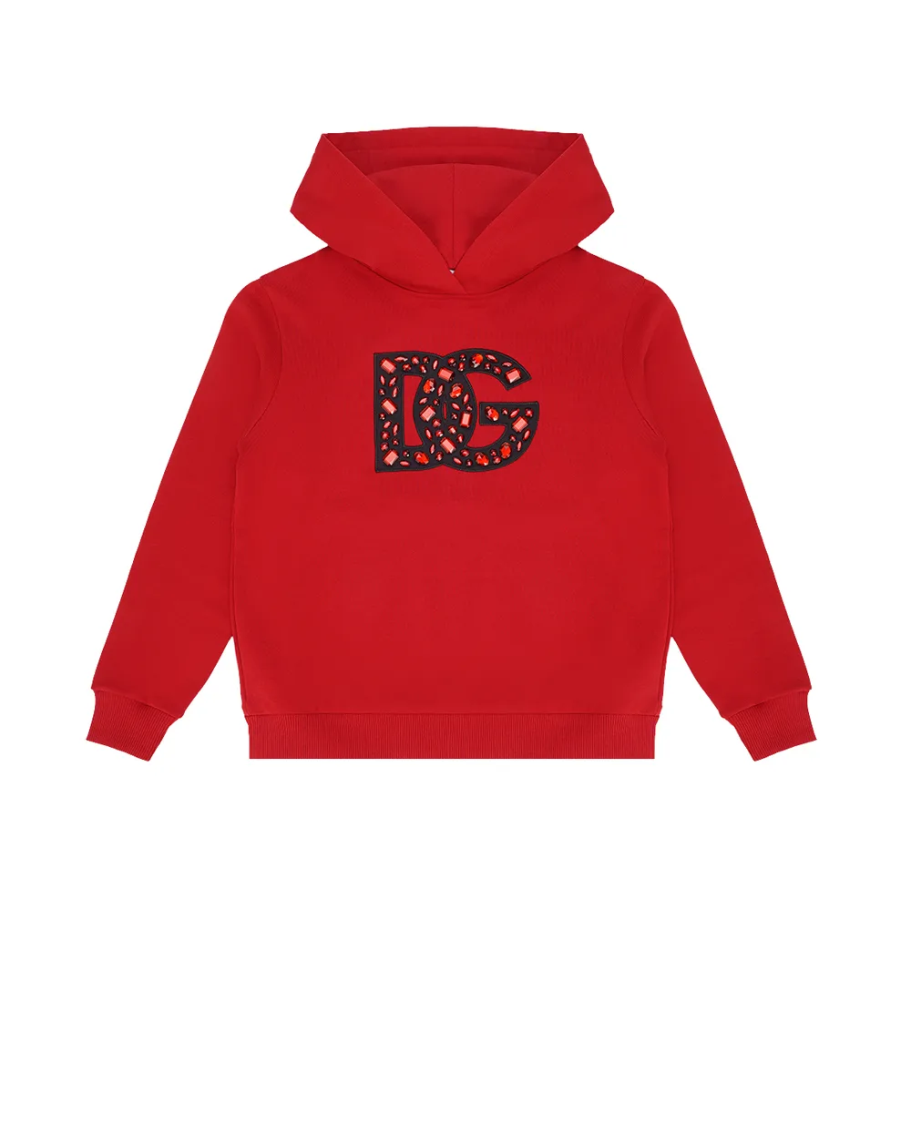 Детское худи (костюм) Dolce&Gabbana Kids L5JW9Y-G7K5N-S, бордовый цвет • Купить в интернет-магазине Kameron