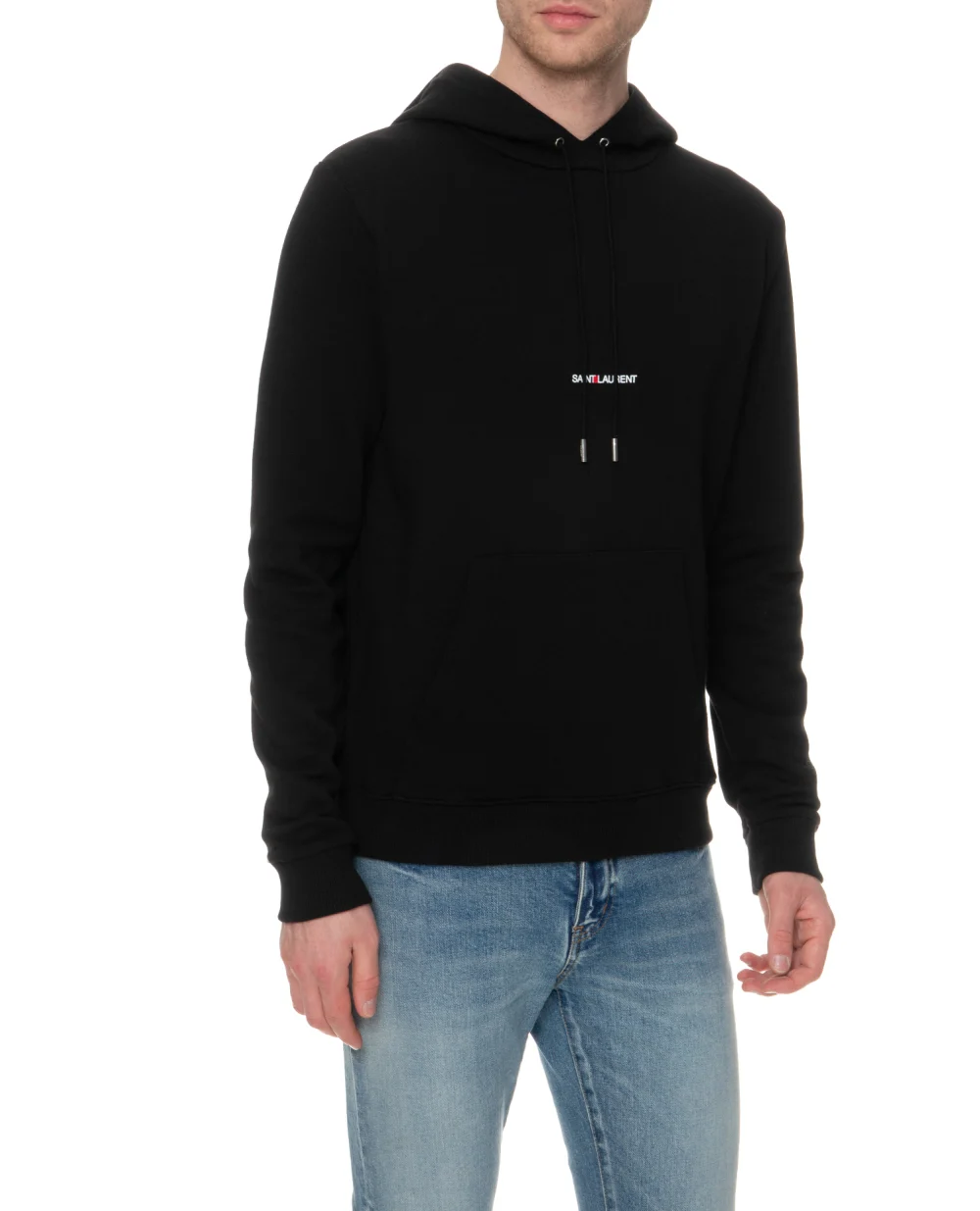 Худи Saint Laurent 464581-YB2PG-, черный цвет • Купить в интернет-магазине Kameron
