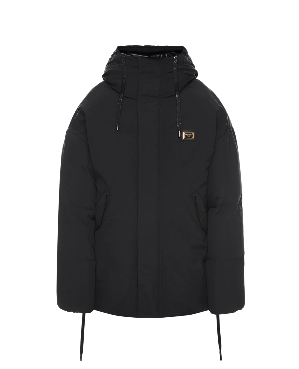 Пуховик Dolce&Gabbana G9XO9T-GF010, черный цвет • Купить в интернет-магазине Kameron