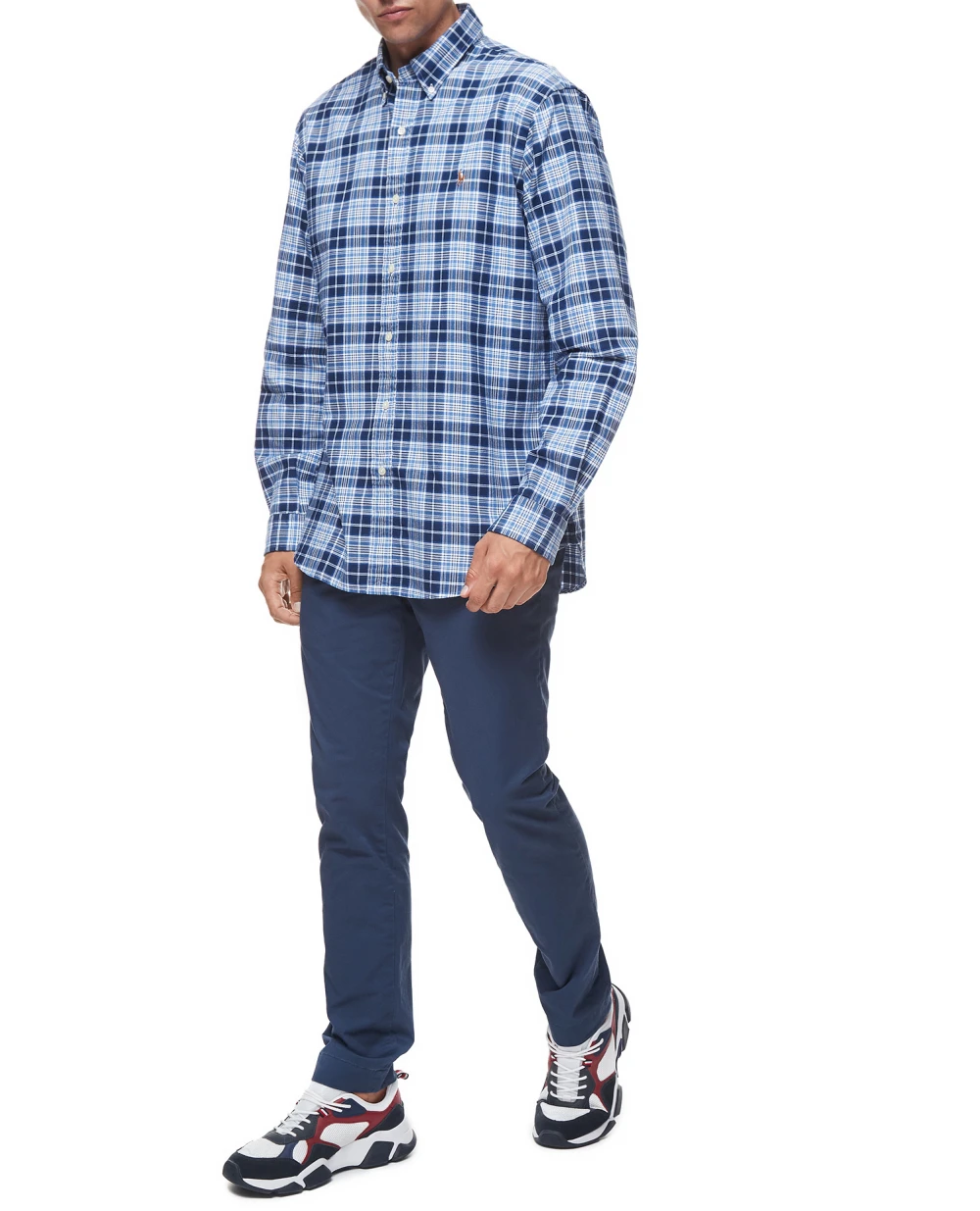 Рубашка Polo Ralph Lauren 710844556001, разноцветный цвет • Купить в интернет-магазине Kameron