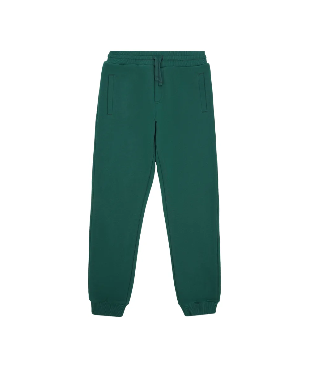 Детские спортивные брюки (костюм) Dolce&Gabbana Kids L4JPT0-G7M4R-S, зеленый цвет • Купить в интернет-магазине Kameron