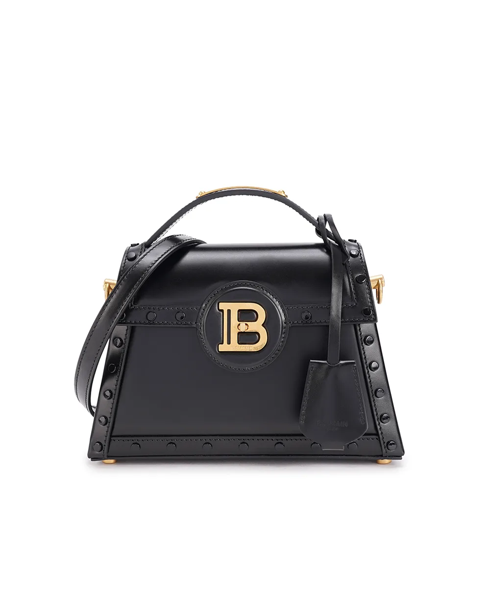 Кожаная сумка B-Buzz Dynasty Balmain CN1DB867LMXN, черный цвет • Купить в интернет-магазине Kameron