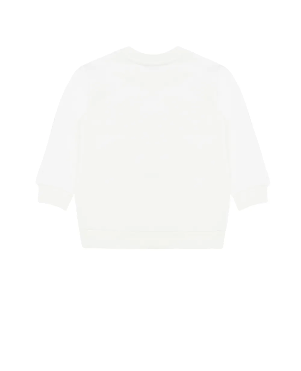 Свитшот Dolce&Gabbana Kids L2JWM2-G7BGY, белый цвет • Купить в интернет-магазине Kameron