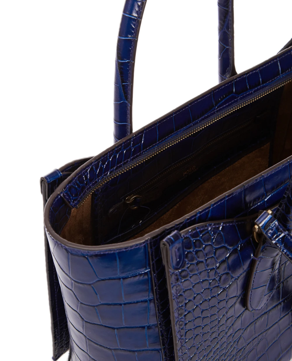 Кожаная сумка Polo Ralph Lauren 428827233002, синий цвет • Купить в интернет-магазине Kameron