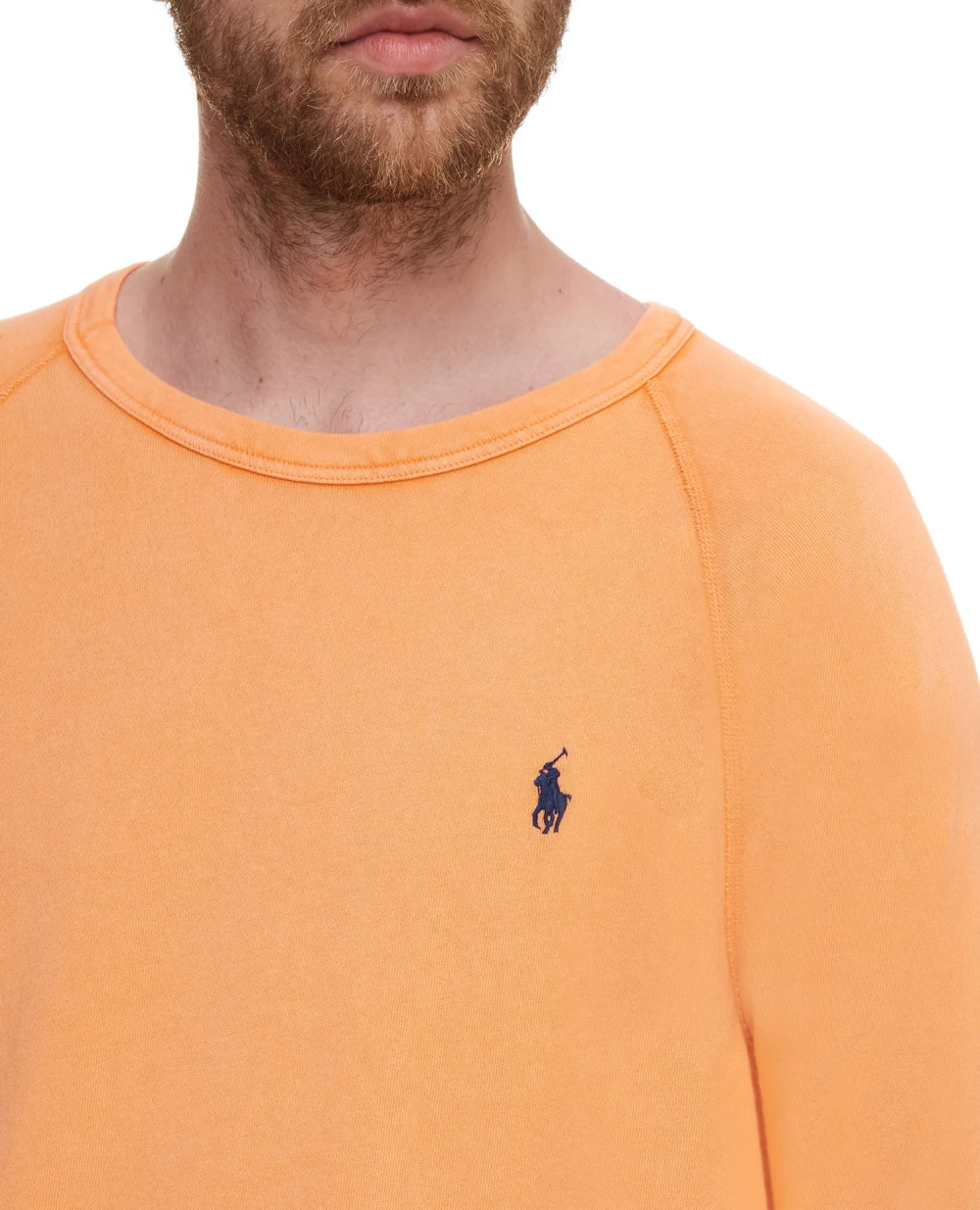 Свитшот Polo Ralph Lauren 710644952031, оранжевый цвет • Купить в интернет-магазине Kameron
