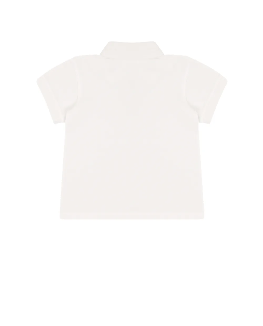 Поло Dolce&Gabbana Kids L1JTCX-G7YGM, белый цвет • Купить в интернет-магазине Kameron